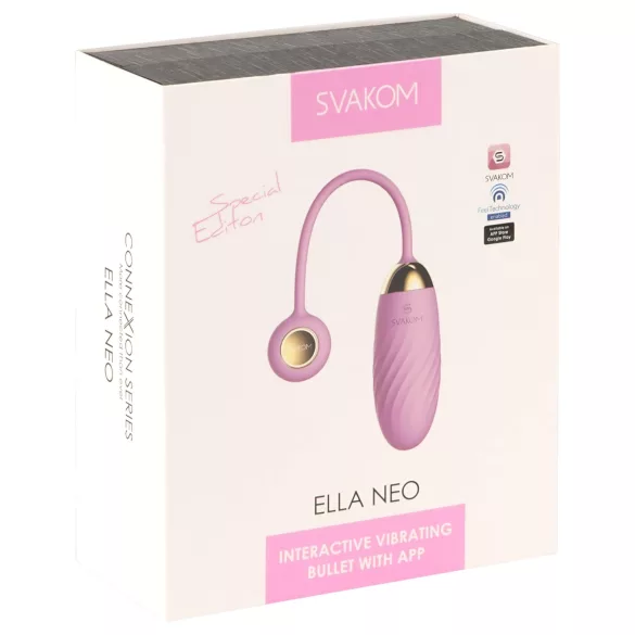 Svakom Ella Neo - smart vibrasjons-egg (rosa)