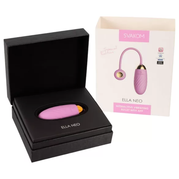 Svakom Ella Neo - smart vibrasjons-egg (rosa)