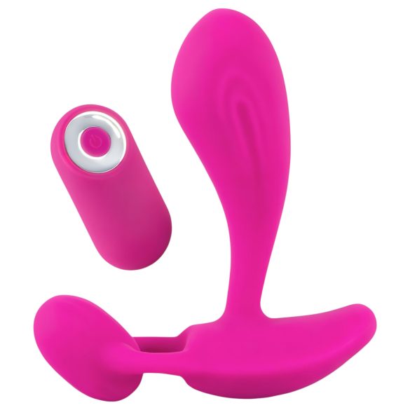 SMILE RC - oppladbar, trådløs G-punktvibrator (rosa)