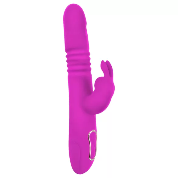 SMILE Rabbit - rosa vibrator med klitorisstimulator