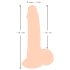 Nature Skin dildo - 19cm i naturlig stil