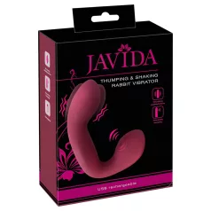   Javida Thumping - pulserende G-punkt og klitorisvibrator (rød)