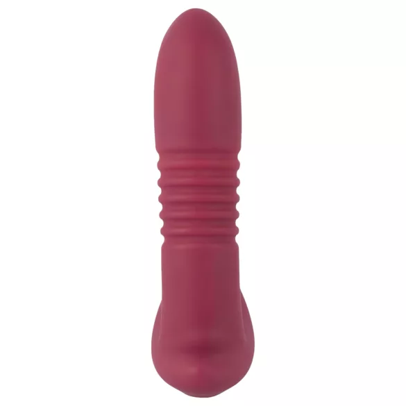 Javida RC - trådløs klitorisvibrator med 3 funksjoner (rød)