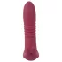 Javida RC - trådløs klitorisvibrator med 3 funksjoner (rød)