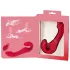You2Toys Strapless - trådløs, festbar vibrator (rød)