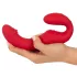 You2Toys Strapless - trådløs, festbar vibrator (rød)