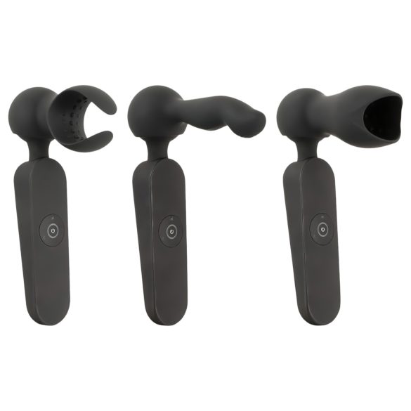 Couples Choice - oppladbar varmende massasjevibrator (svart)