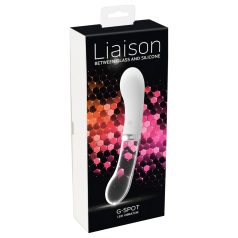   You2toys Liaison - silikon-glass LED-vibrator (transparent-hvit)