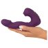 Javida - 4-i-1 klitorisstimulator med vibrator (lilla)