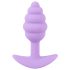 Cuties Mini Buttplug - lilla silikon (2,8 cm)