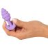 Cuties Mini Buttplug - lilla silikon (2,8 cm)