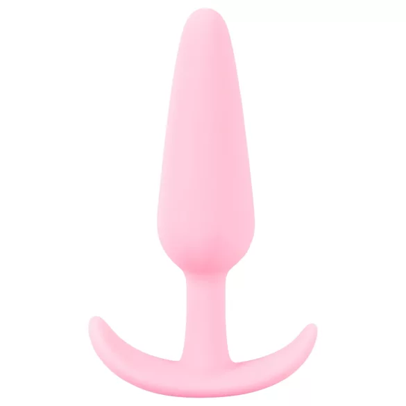 Cuties Mini Butt Plug - silikon analplugg (rosa, 2,1 cm)
