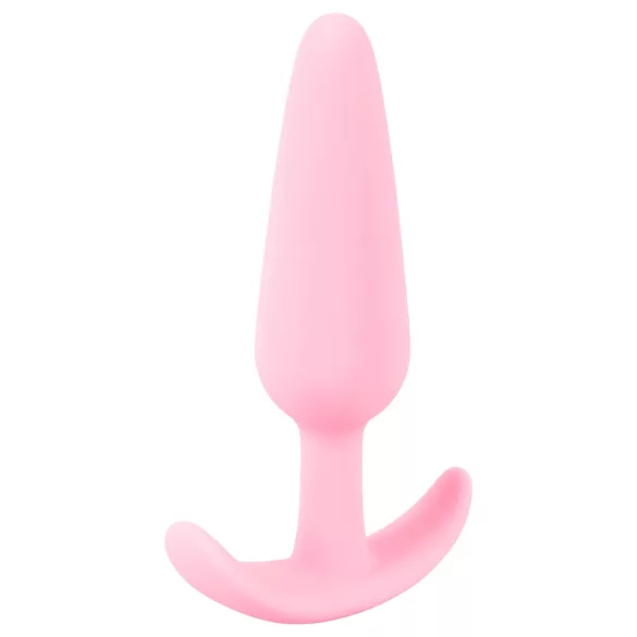 Cuties Mini Butt Plug - silikon analplugg (rosa, 2,1 cm)