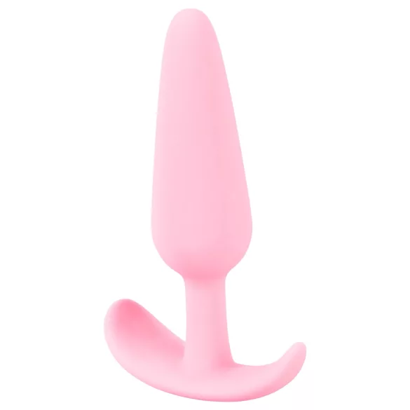 Cuties Mini Butt Plug - silikon analplugg (rosa, 2,1 cm)