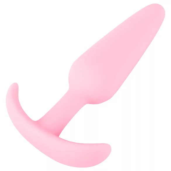Cuties Mini Butt Plug - silikon analplugg (rosa, 2,1 cm)