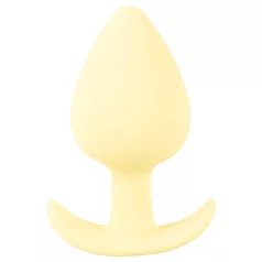 Cuties Mini-Buttplug - silikon analplugg (gul, 3,1 cm)