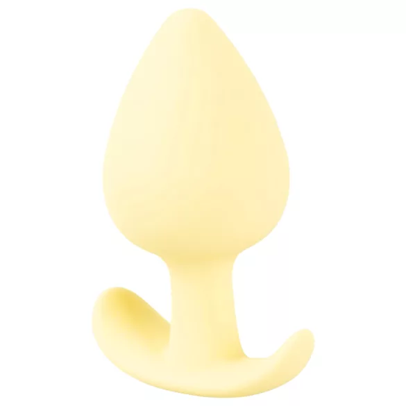 Cuties Mini Analplugg - silikon - gul (3,1 cm)