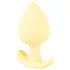 Cuties Mini-Buttplug - silikon analplugg (gul, 3,1 cm)