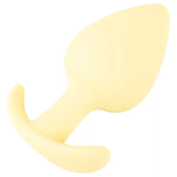 Cuties Mini-Buttplug - silikon analplugg (gul, 3,1 cm)