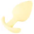 Cuties Mini-Buttplug - silikon analplugg (gul, 3,1 cm)