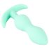 Cuties Mini Buttplug - Silikon, Mint (2,3 cm)