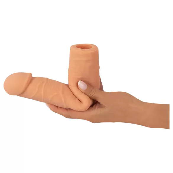 Nature Skin - forlengende penisshylse (24 cm)