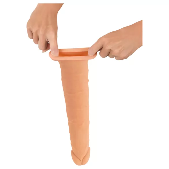 Nature Skin - forlengende penisshylse (24 cm)