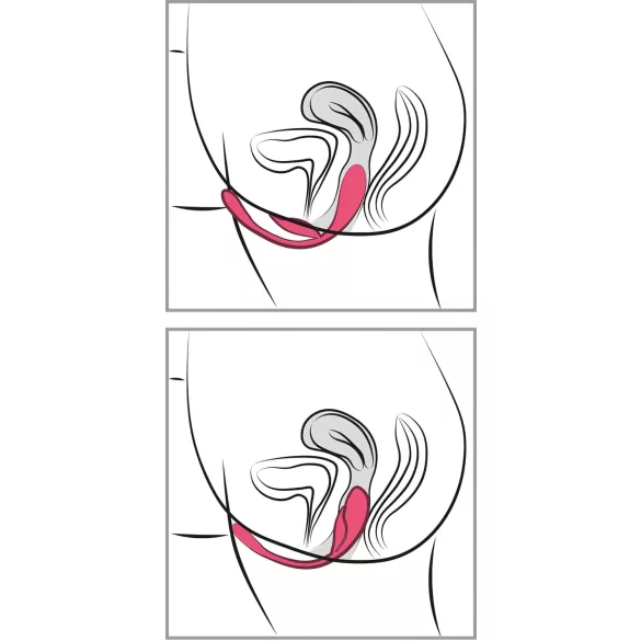 SMILE - trådløst vibrerende egg med radio (rosa)