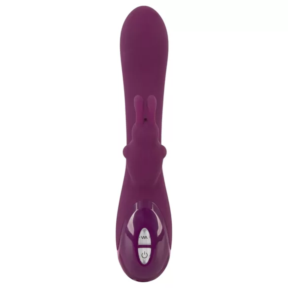 SMILE - trådløs vibrator med 3 motorer og klitorisstimulator (lilla)