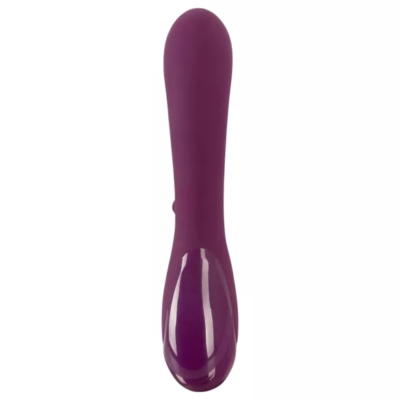 SMILE - trådløs vibrator med 3 motorer og klitorisstimulator (lilla)