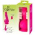 SMILE Powerful - oppladbar, 2-motors sugekoppvibrator (rosa)
