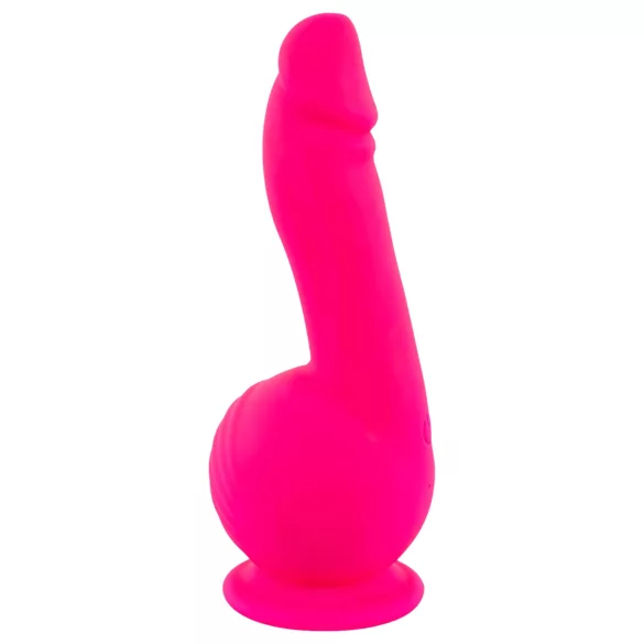 SMILE Powerful - oppladbar, 2-motors sugekoppvibrator (rosa)