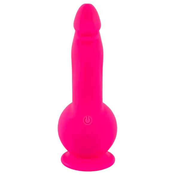 SMILE Powerful - oppladbar, 2-motors sugekoppvibrator (rosa)