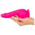 SMILE Powerful - oppladbar, 2-motors sugekoppvibrator (rosa)