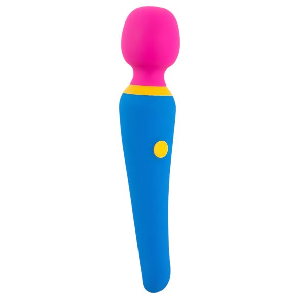 You2Toys fargerik - vanntett massasjevibrator med oppladbar batteri