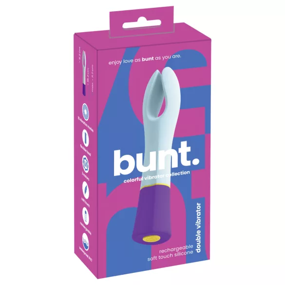 You2Toys fargerik - oppladbar, vanntett 2-motors vibrator
