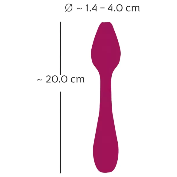You2Toys Rosenrot - Fleksibel G-punktvibrator (rød)