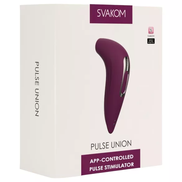 Svakom Pulse Union - smart luftstimulator for klitoris (lilla)