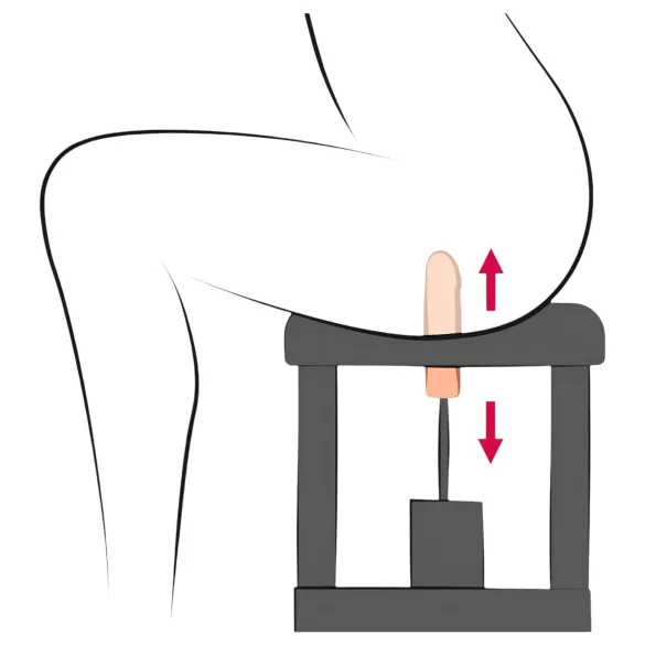 The Banger Klitorisvibrator - nettstrøms drevet sexleketøy (svart)