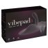 VibePad 3 - trådløs G-punkt putevibrator med oppladbart batteri (svart)