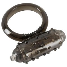 You2Toys - silikon vibrerende penisring - svart