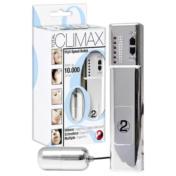 You2Toys Climax - Vibrerende egg (sølv)
