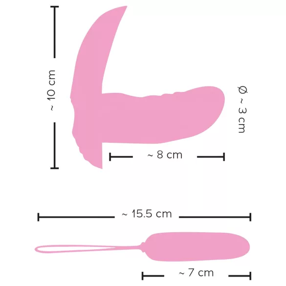 SMILE Shelly - fjernstyrt skjell (rosa)