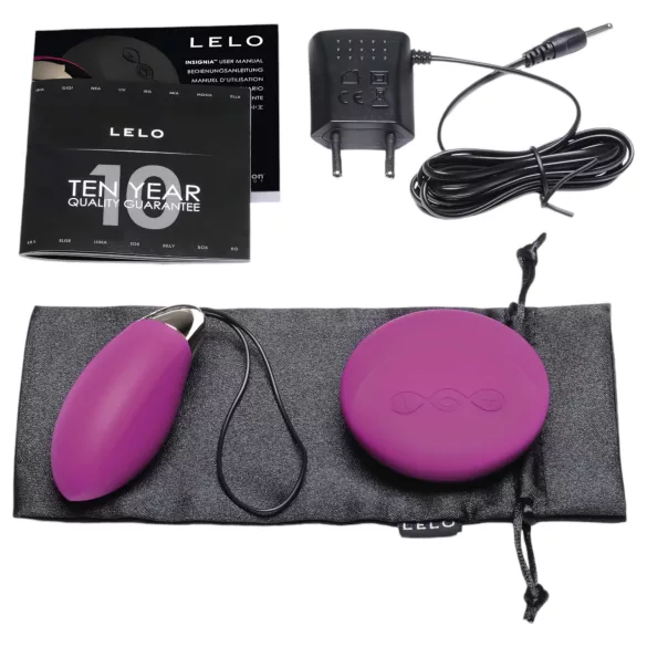 LELO Lyla 2 - bærbart vibratoregg med fjernkontroll (lilla)
