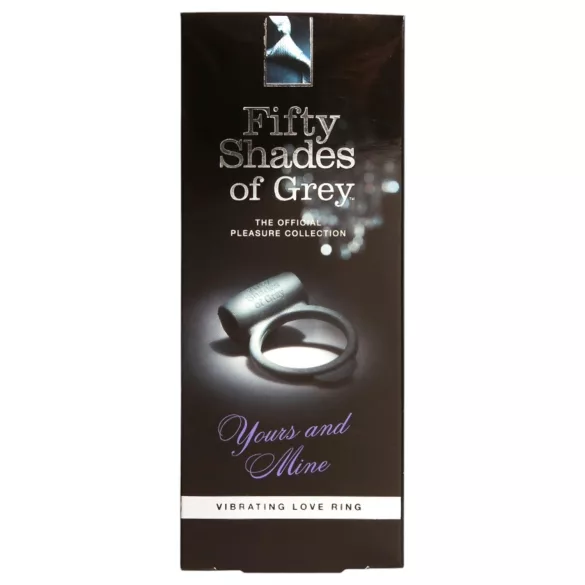 Fifty Shades of Grey - vibrerende penisring (svart)