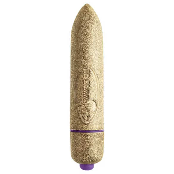 RO-80mm - Liten leppestiftvibrator (7 rytmer) - Gull
