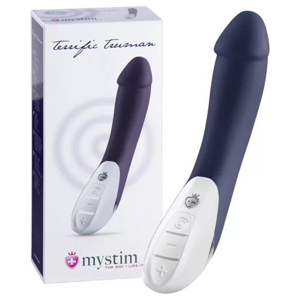 mystim Terrific Truman - 2-motors vibrato (blå)
