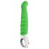 Fun Factory G5 - oppladbar, vanntett G-punktvibrator med riller (grønn)