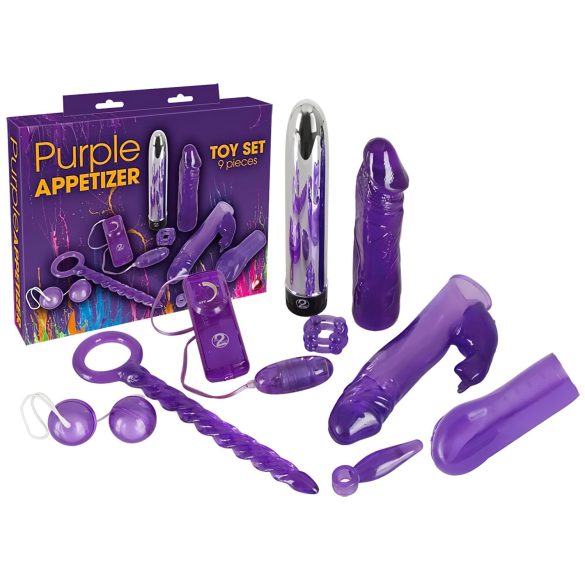You2Toys - Lilla Fornøyelse - vibrator sett (9 deler)