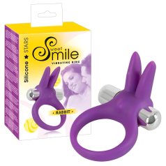 SMILE Rabbit - vibrerende penisring (lilla)